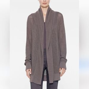 Sarah Pacini Purple Linen Cardigan One Size S-XL